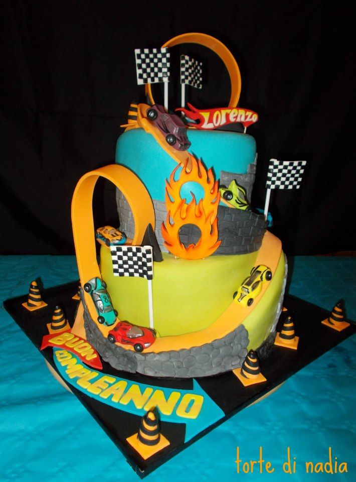 Hot Wheels Birthday Cake Ideas