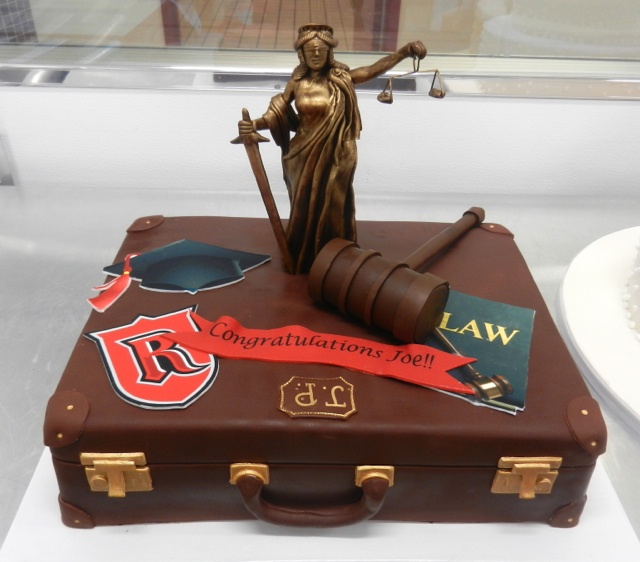 Law School Graduation Cake