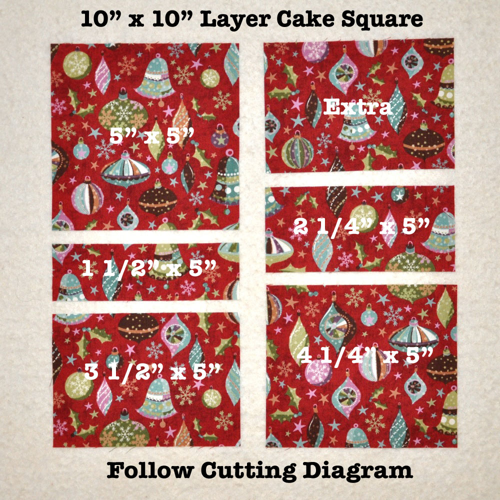 Layer Cake Fabric Red