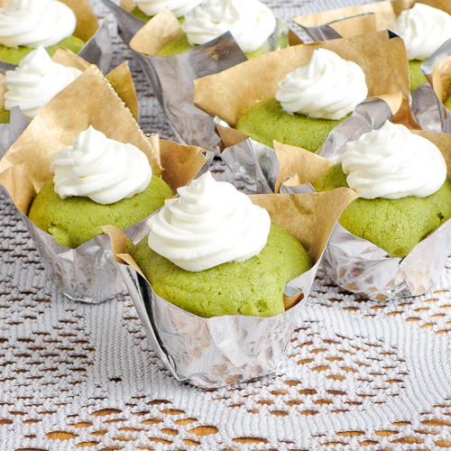 Matcha Green Tea Cupcakes