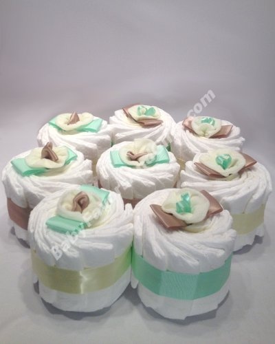 Mini Diaper Cakes