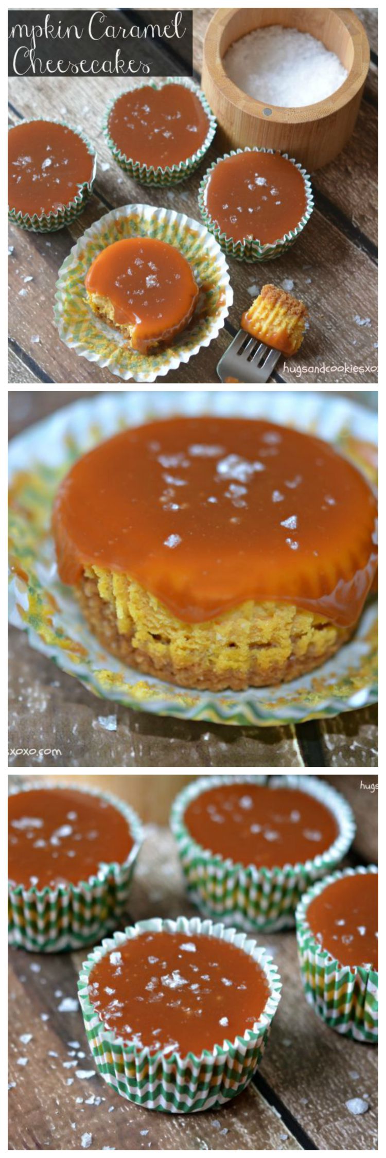 11 Photos of Mini Pumpkin Cheesecakes With Salted Caramel