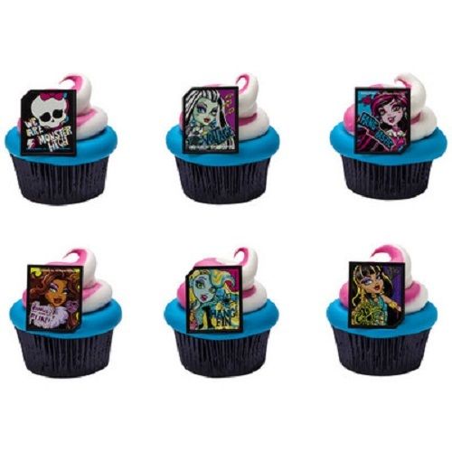 Monster High Cupcake Rings