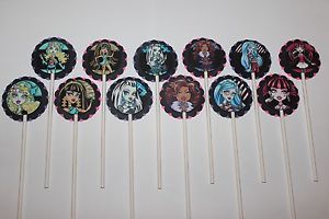 Monster High Cupcake Toppers