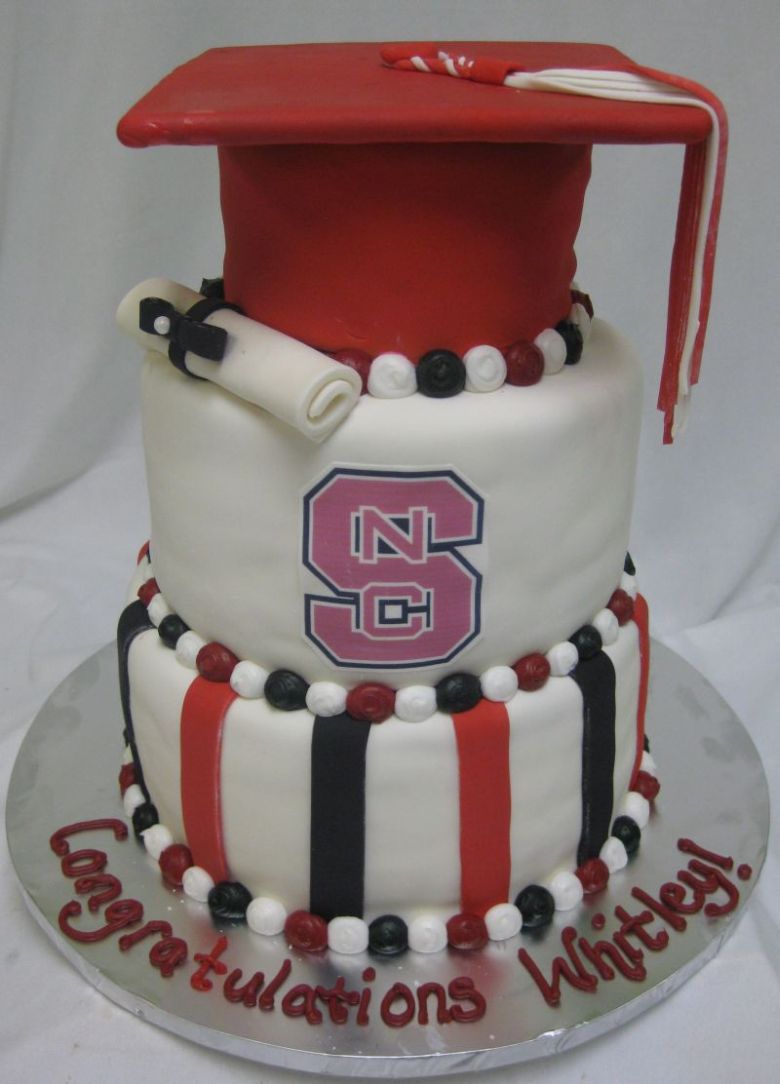 NC State Graduation Cake Ideas