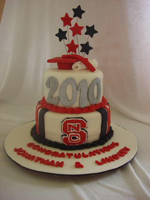 9 Photos of NC State Graduation Cakes