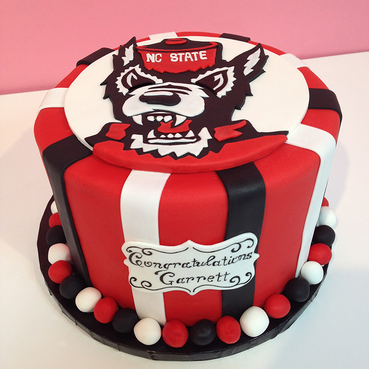 NC State Graduation Cake