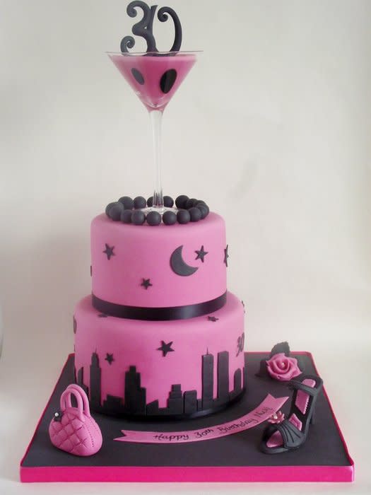 New York City Birthday Cake