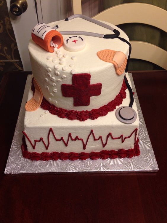 Nurse Birthday Cake