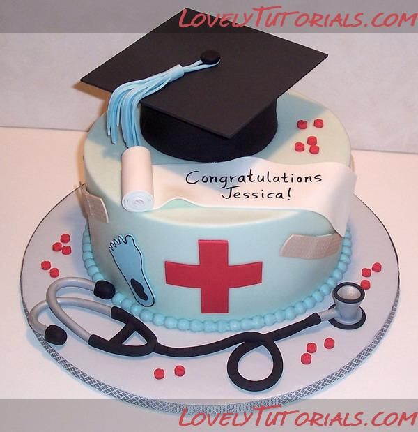 Nursing Graduation Cake Ideas