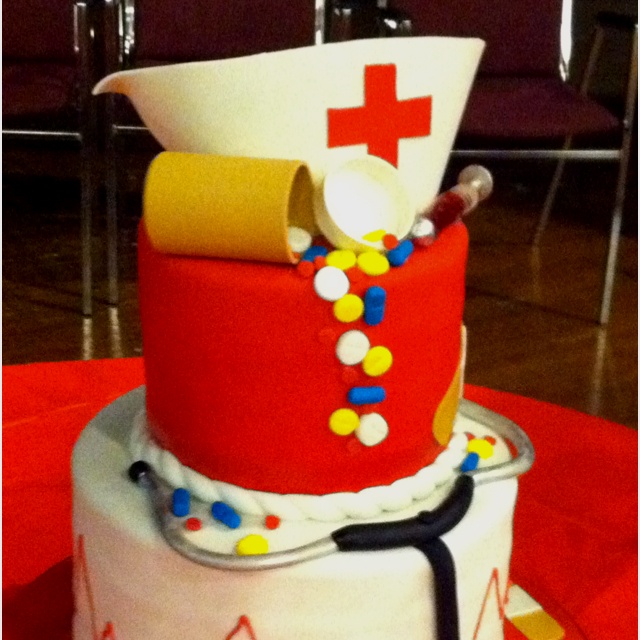 Nursing Graduation Cake