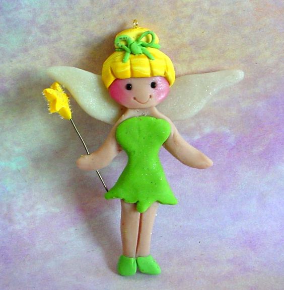 Polymer Clay Tinkerbell