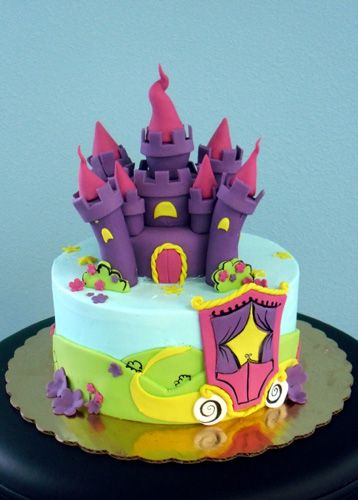 Princess Castle Cake