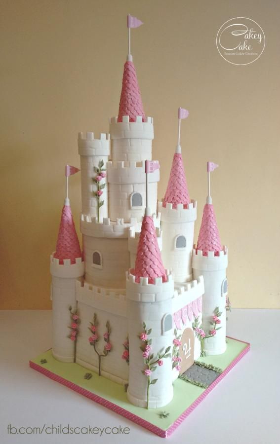 Princess Castle Cakes for Girls