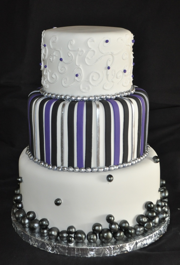 Rock and Roll Themed Wedding Cakes