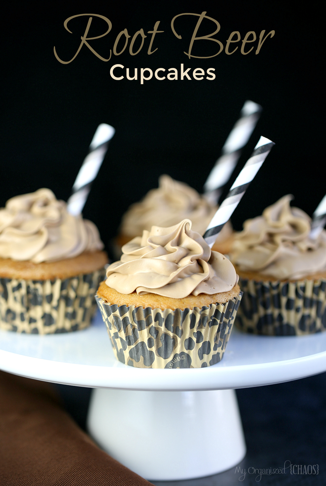 Root Beer Cupcakes