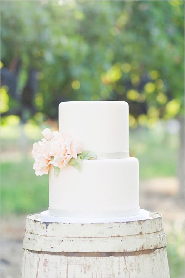 Simple Wedding Cake