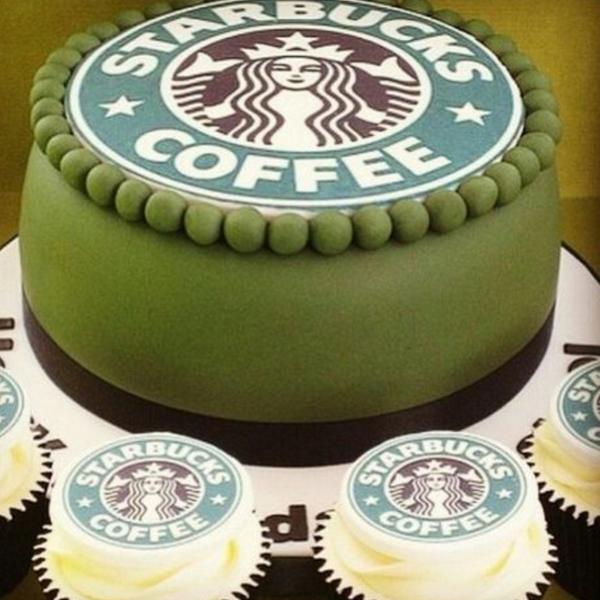 Starbucks Birthday Cake