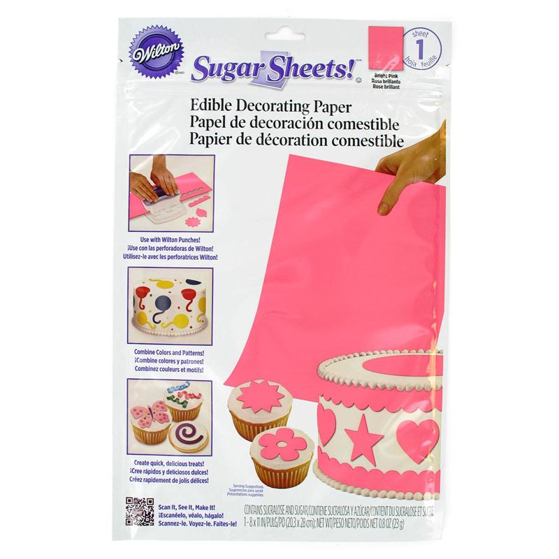 Sugar Sheets Edible Decorating Paper