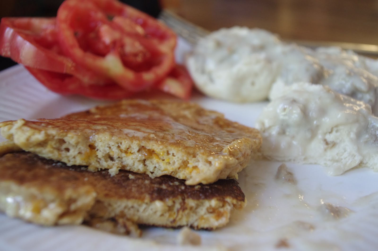 Sweet Potato and Sausage Gravy Biscuits