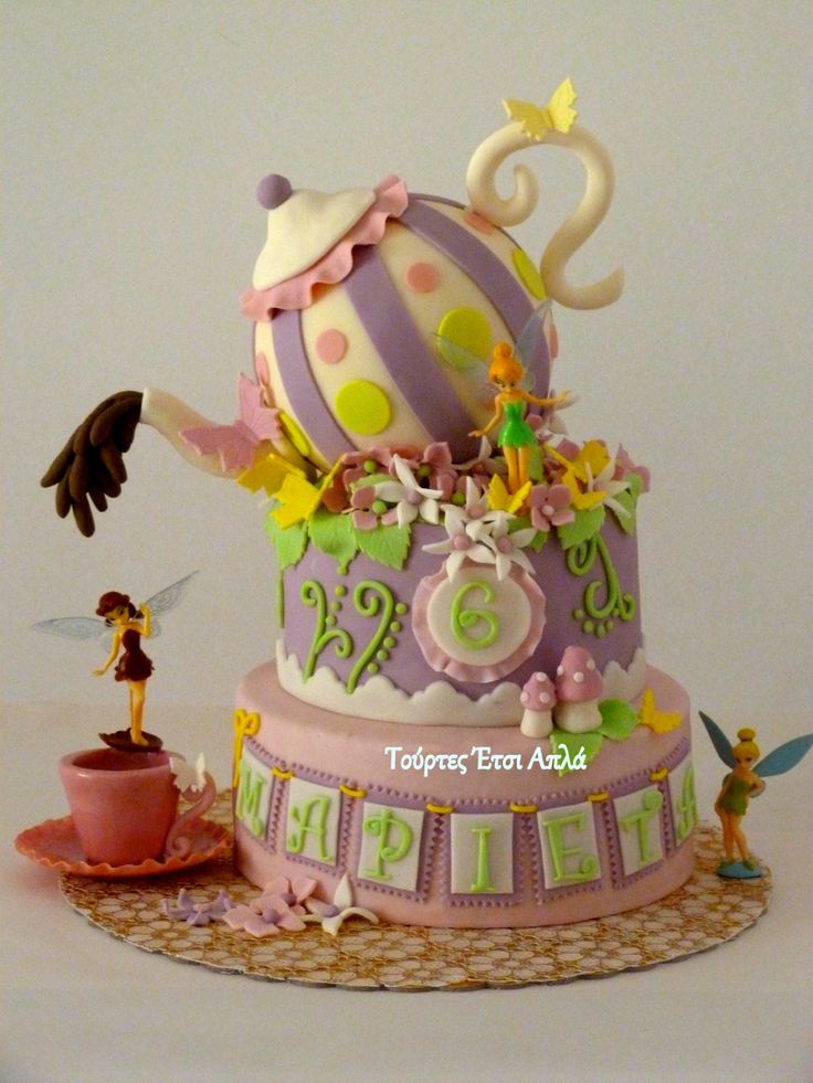 Tinkerbell Birthday Cake