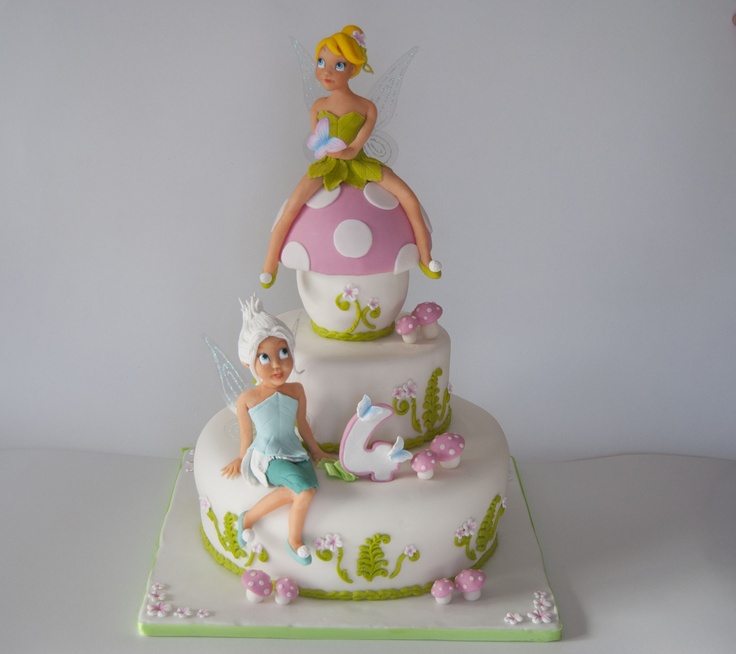 Tinkerbell Birthday Cake