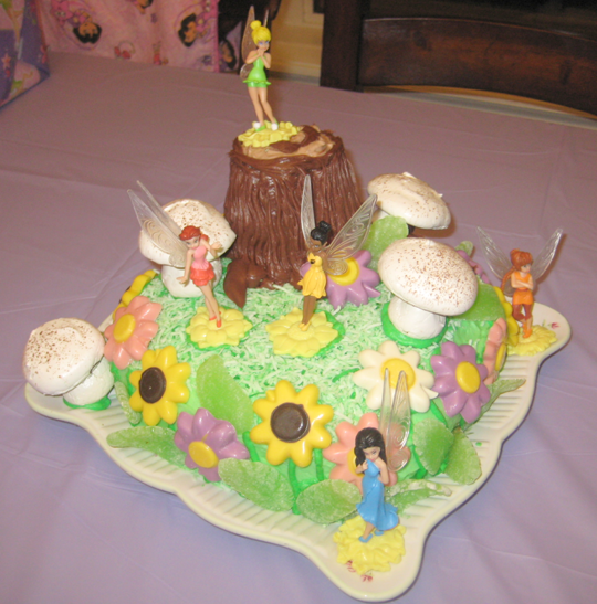 Tinkerbell Birthday Cake