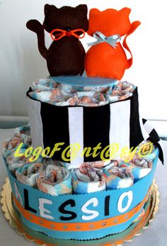 Transportation Diaper Cake