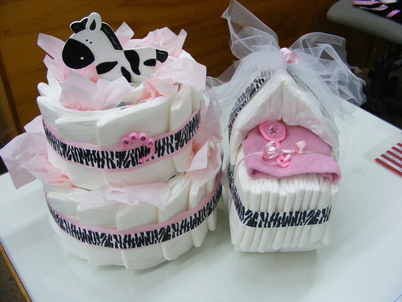 Unique Baby Shower Diaper Cakes