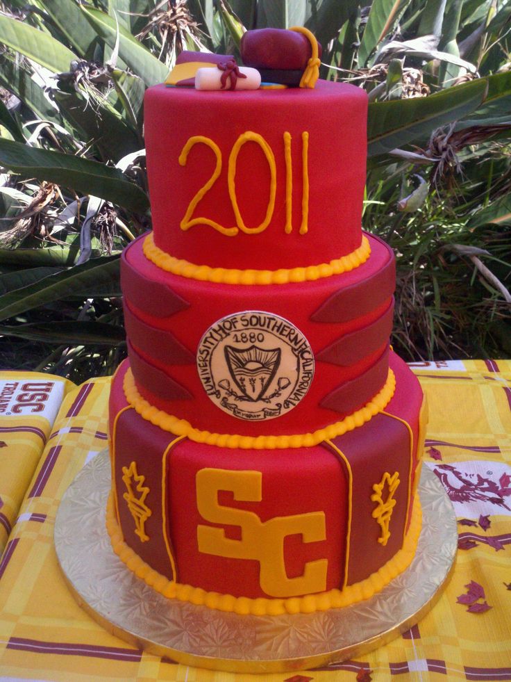 USC Graduation Cake