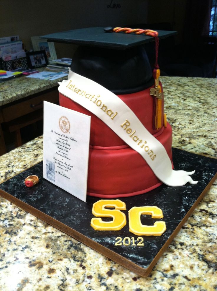 USC Graduation Cake