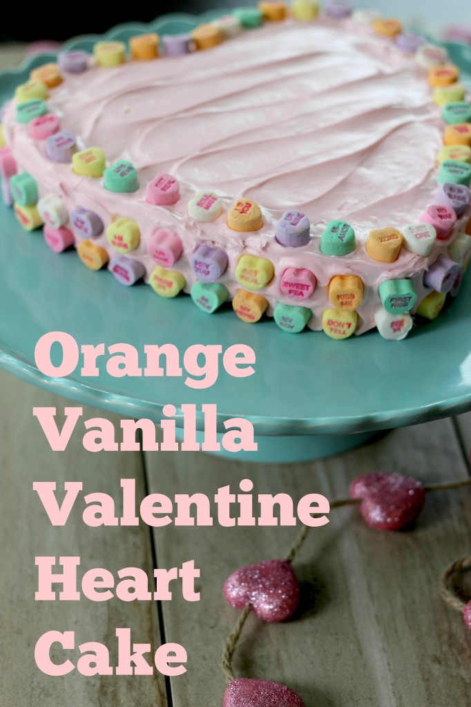 Valentine Vanilla Cake