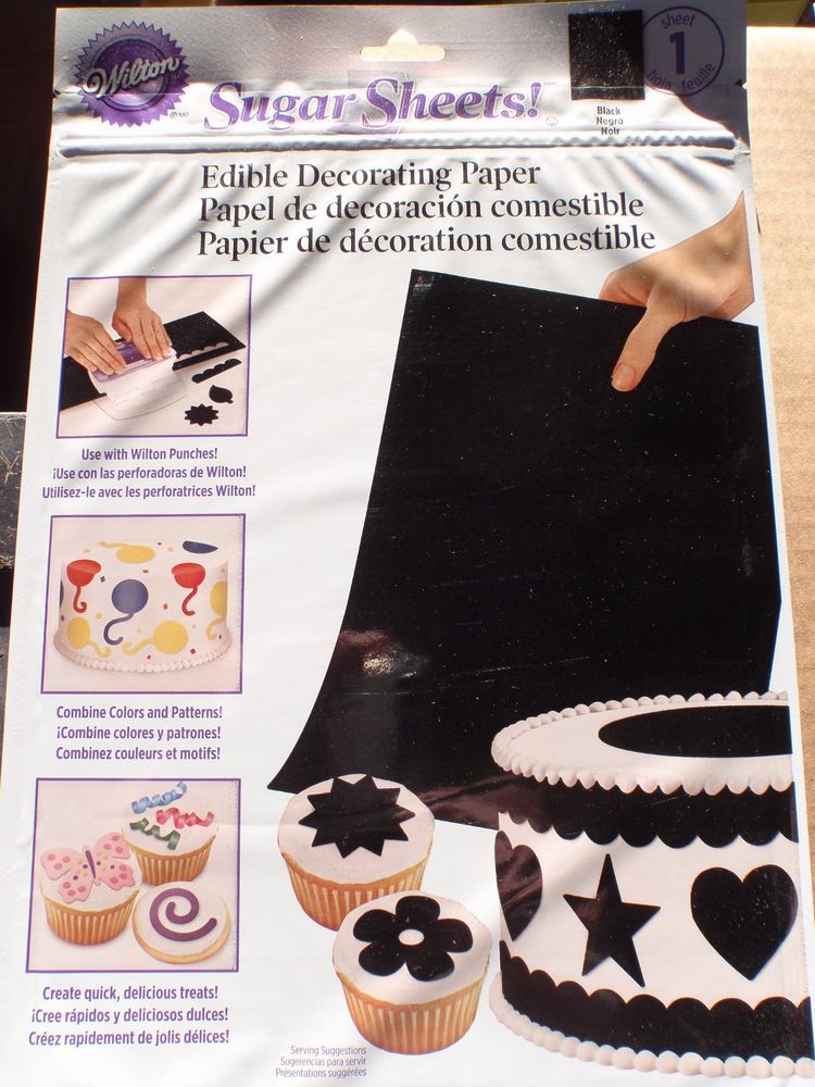 Wilton Cake Decorating Sheets