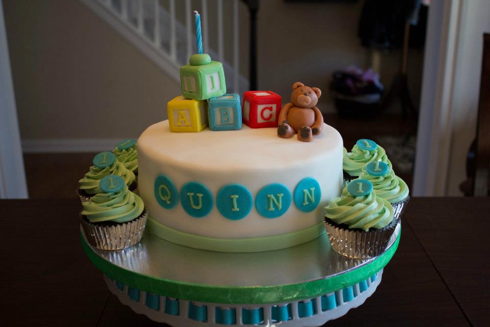 1 Year Old Boy Cake