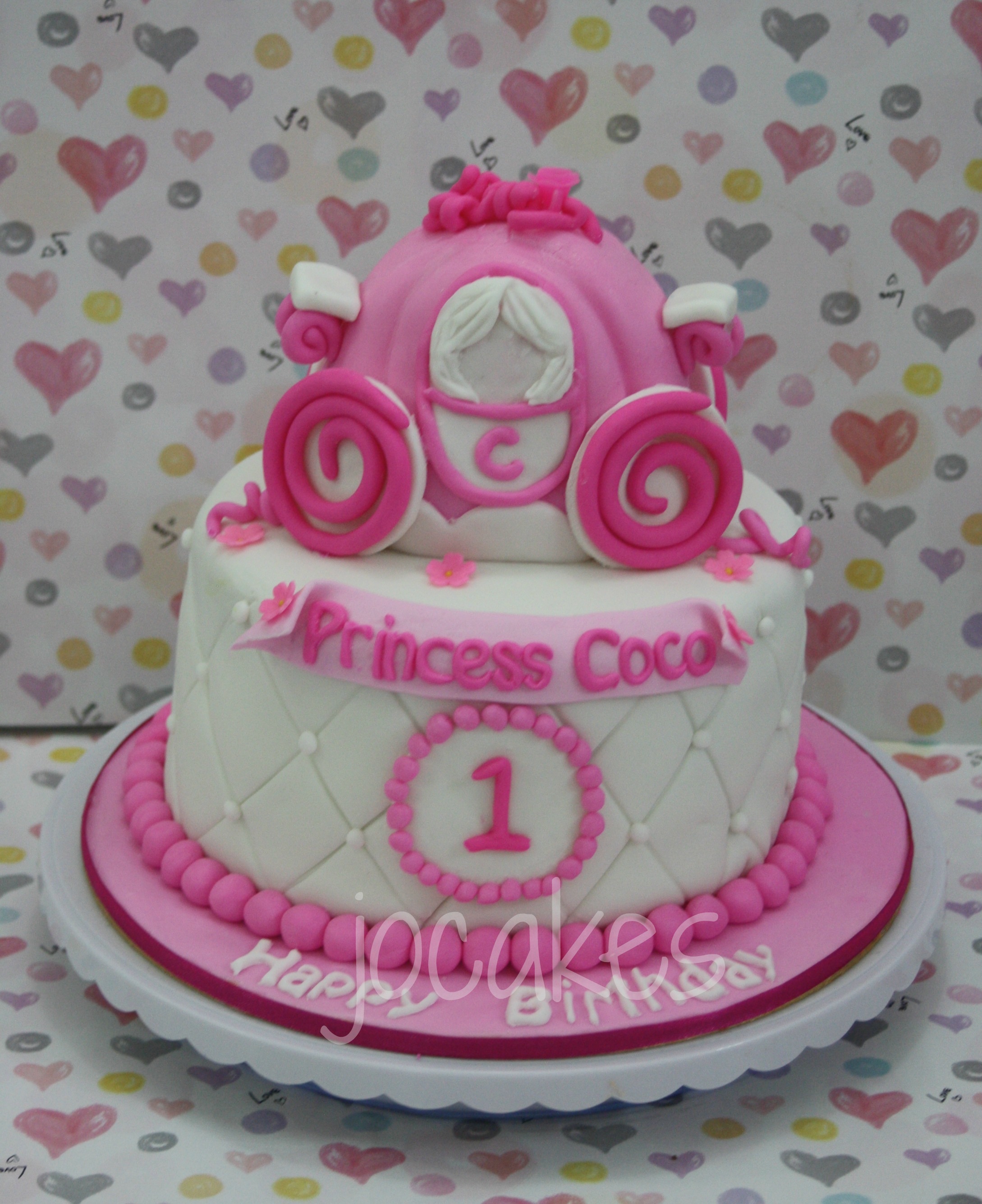 1 Year Old Princess Birthday Cakes