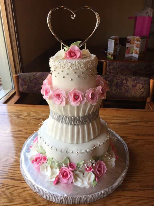 60th Wedding Anniversary Cake