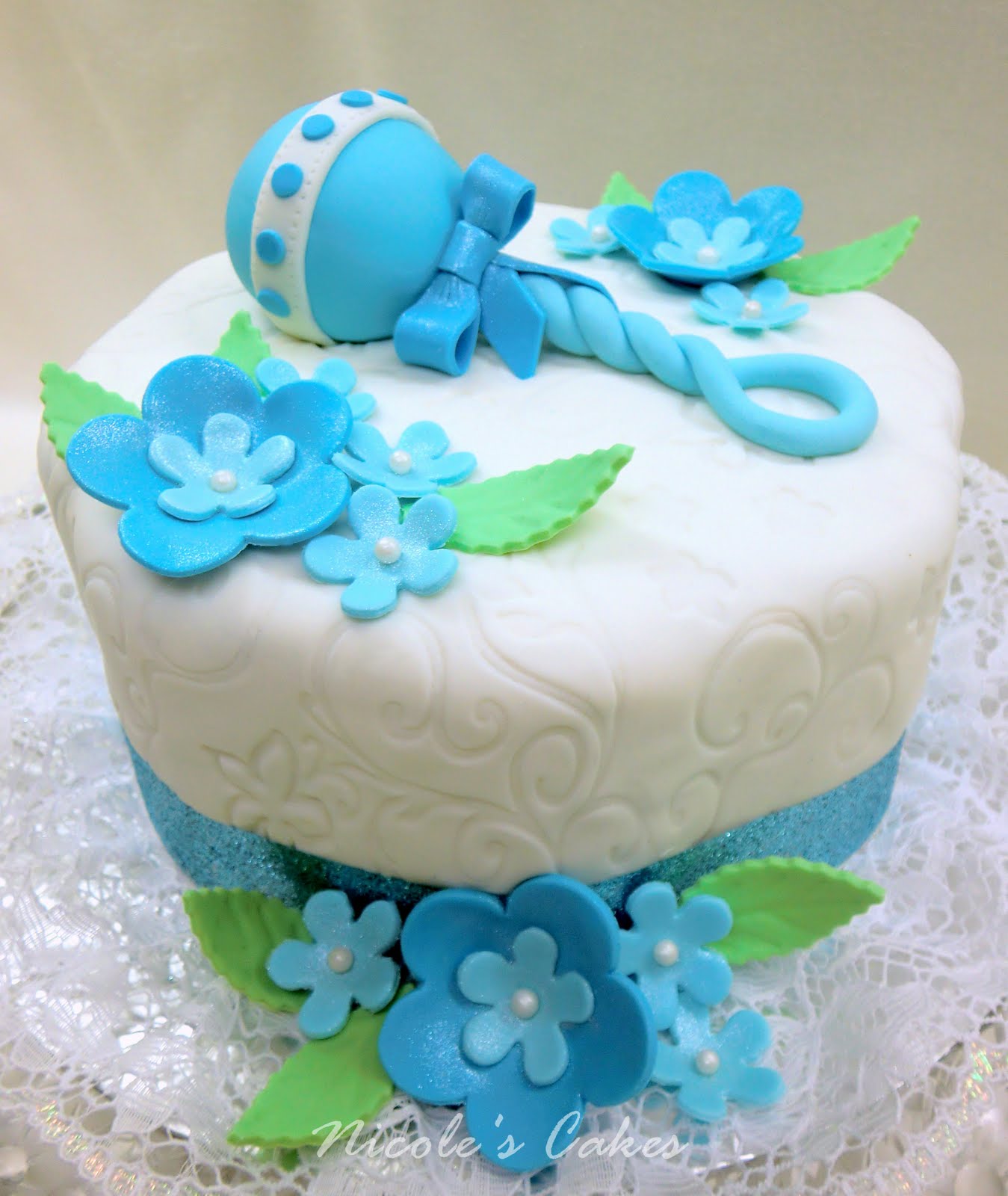 11 Photos of Blue Boy Baby Shower Cakes