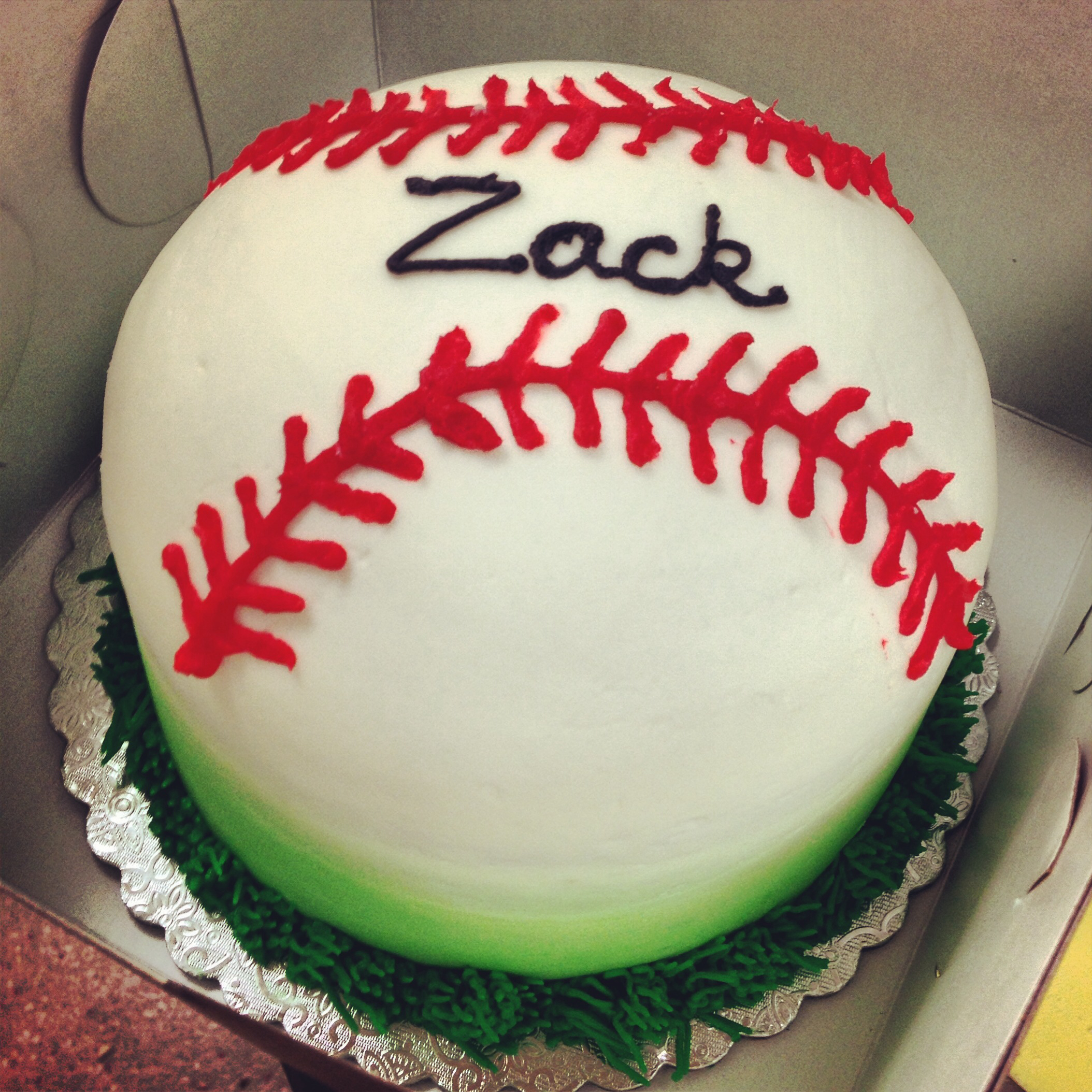 Baseball Cake Recipe