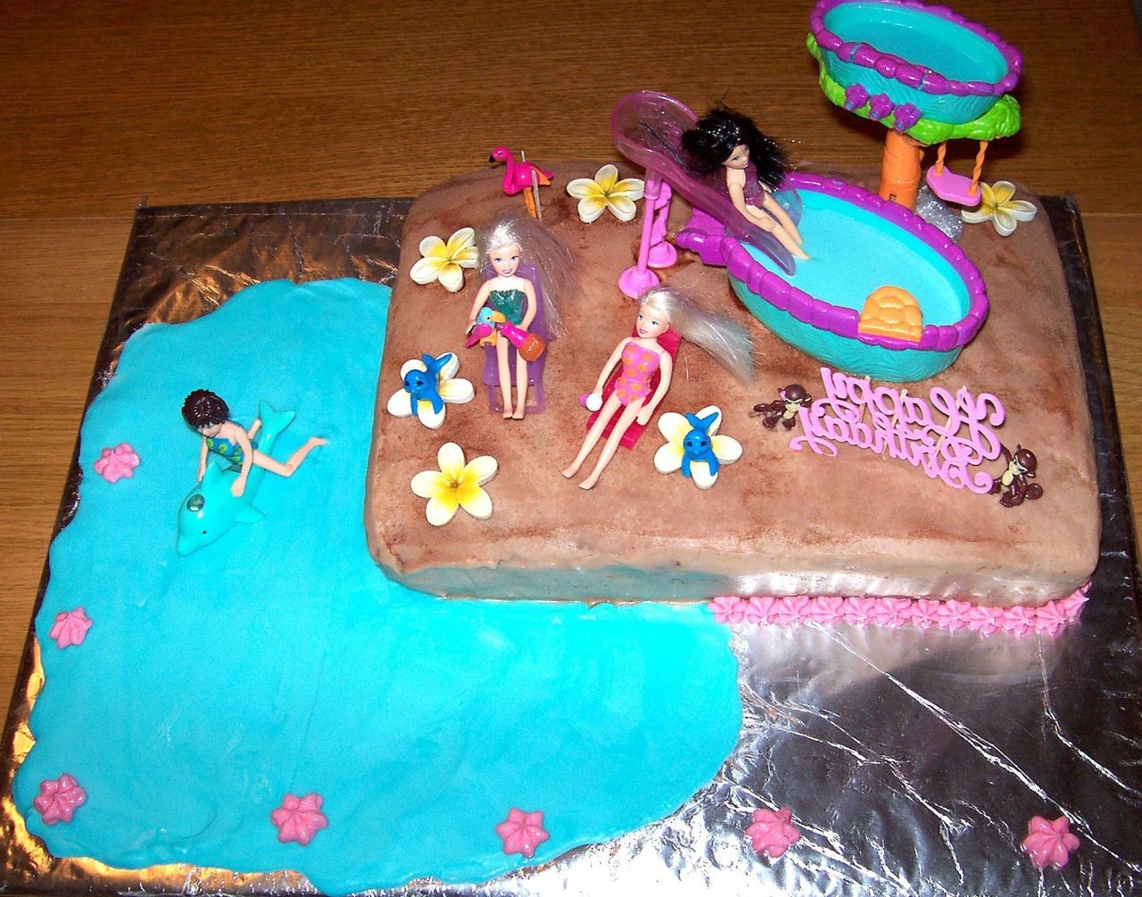 Beach Birthday Cake