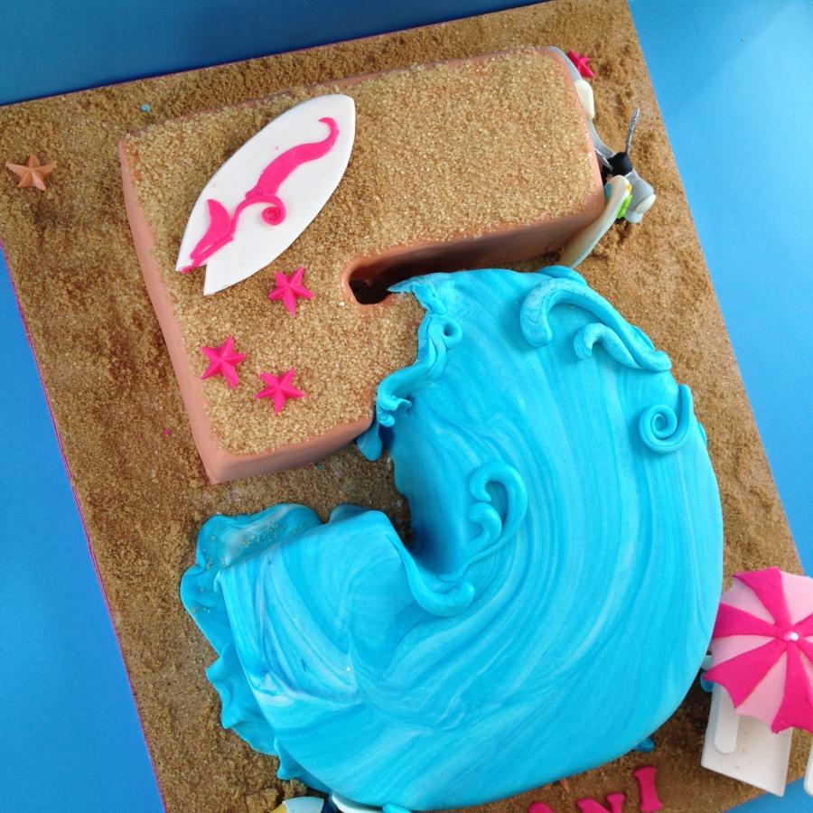 Beach Themed Cake