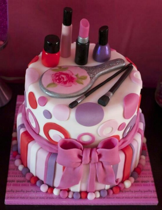 Birthday Party Pamper Cake