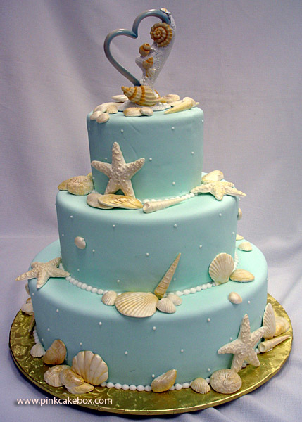 10 Photos of Ocean And Beach Themed Cakes