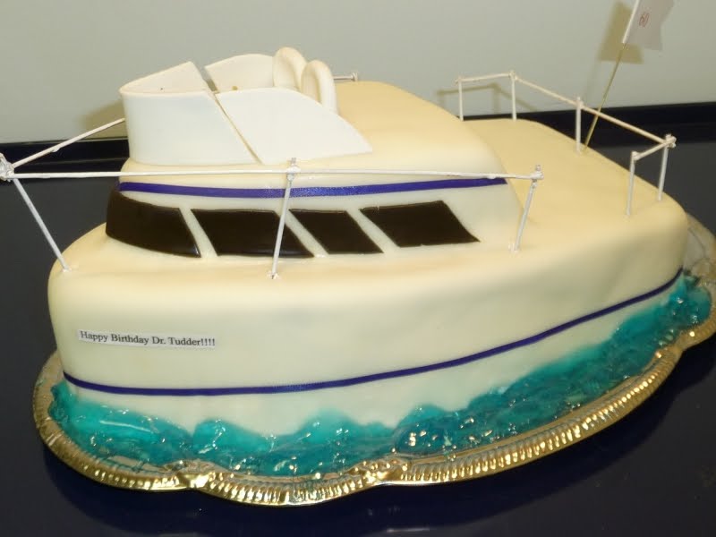 Boat Birthday Cake