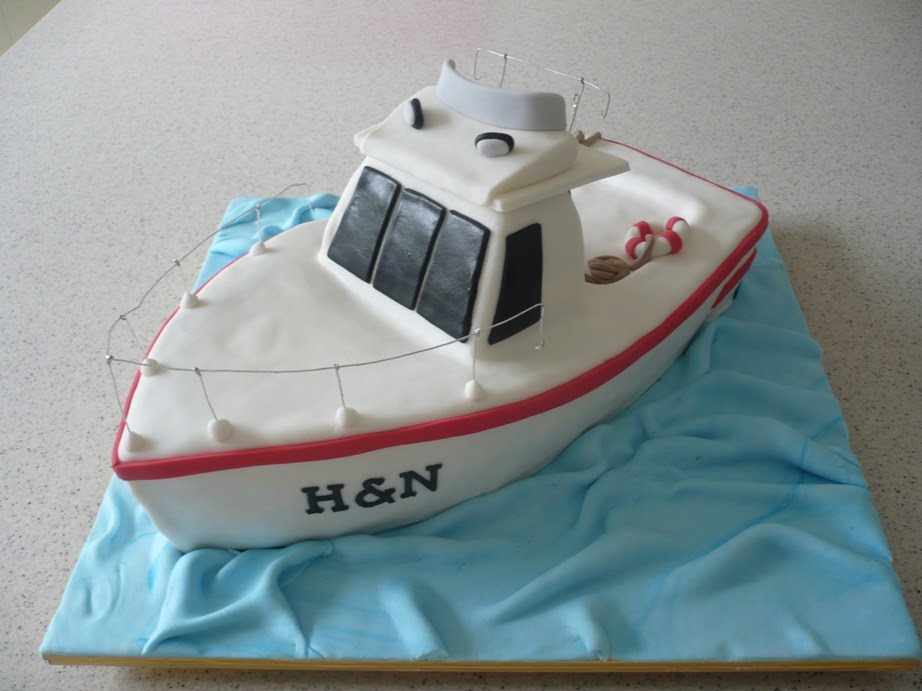 Boat Cake Designs