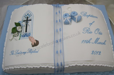 7 Photos of Christening Cakes For Boys Book