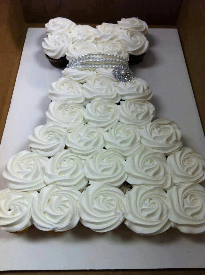 Bridal Shower Cupcake Dress