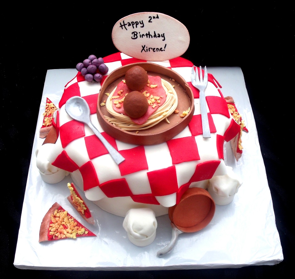 Chef Themed Birthday Cake