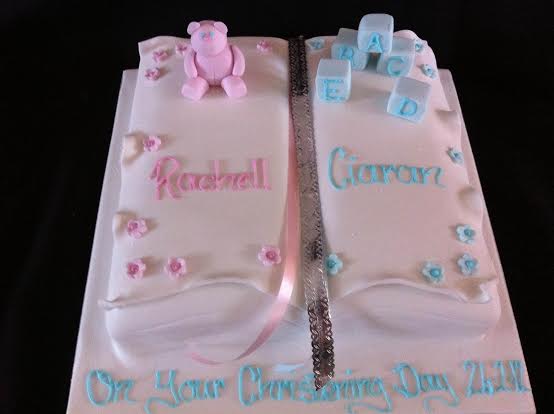 Christening Communion Cake