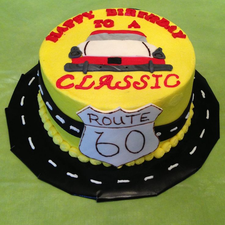 6 Photos of Classic Car Cakes