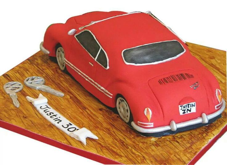 Classic Car Cake